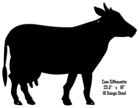 Cow Silhouette 18×23.5