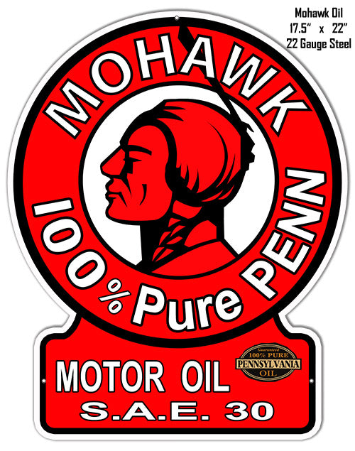 Mohawk 100% Pure Motor Oil 17.5×22