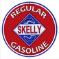 Regular Skelly Gasoline Motor Oil 14 x 14