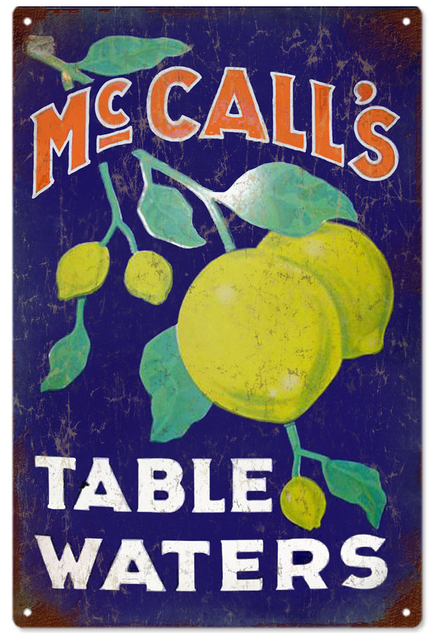 Ms Calls Table Waters 12x18