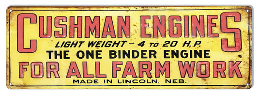 Cushman Engines For All Farm Work Country 8×24