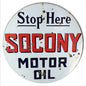 Socony Motor Oil 14 x 14