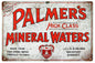 Palmers Mineral Water 12×18
