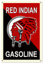 Red Indian Gasoline 12×18