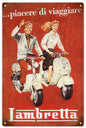 Piacere di Viaggiare Lambretta 12x18