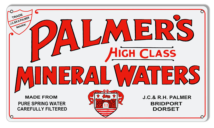 Palmers Mineral Water 8×14