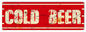Cold Beer Bar 8×24