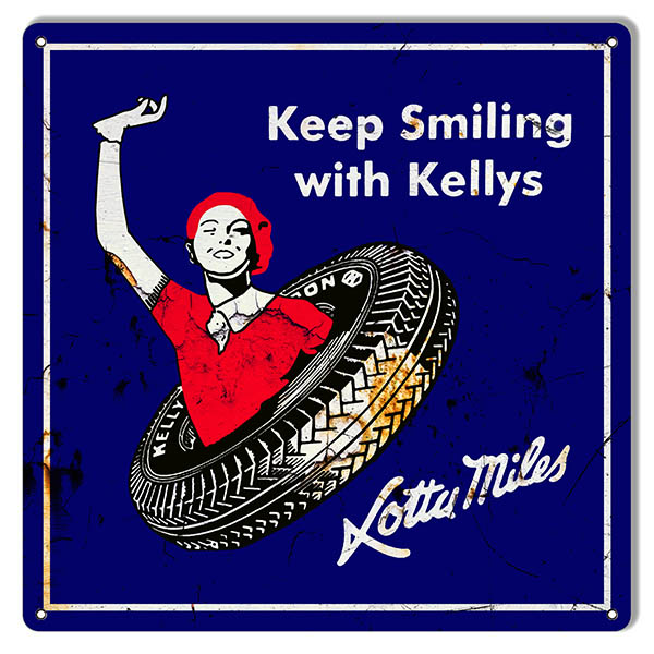Keep Smiling With Kellys Gas Station 12×12