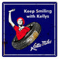 Keep Smiling With Kellys Gas Station 12×12