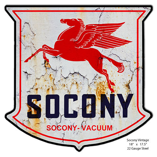 Socony Of 17.5×18