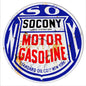Gasoline Socony Motor Oil 14×14