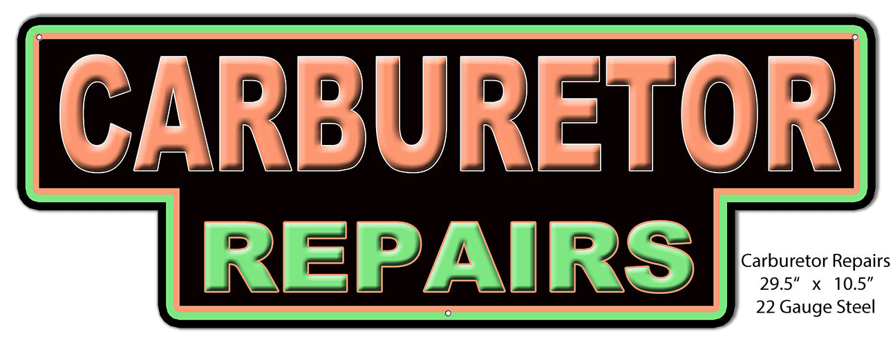 Carburetor Repairs 10.5×29.5