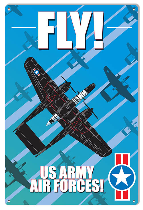 Fly US Army Aviation 12×18