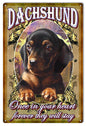 Dachshund Puppy 12×18