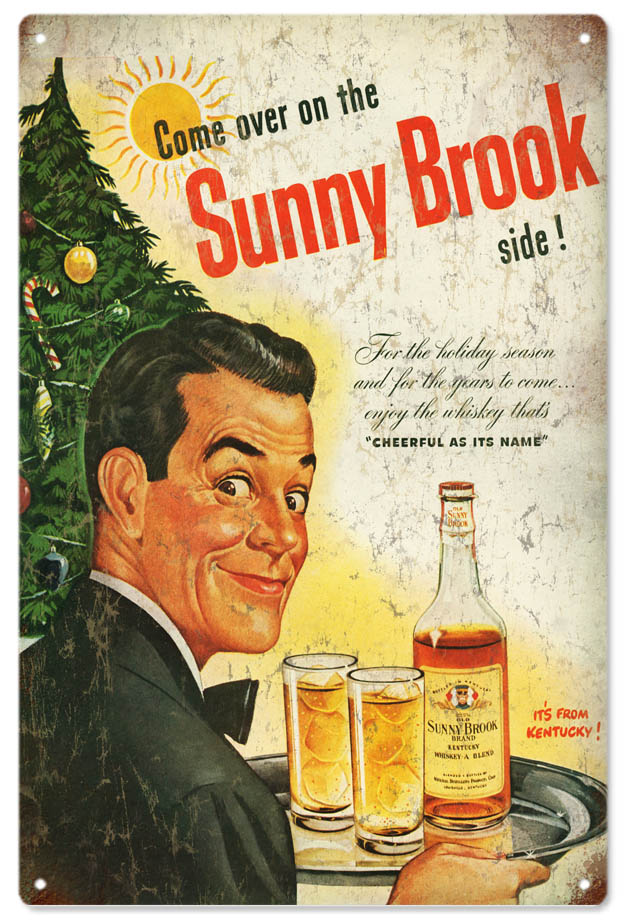 Sunny Brook Distillery Bourbon Bar 12x18