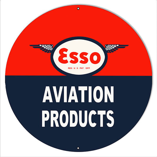 ESSO Aviation Products Motor Oil 14×14