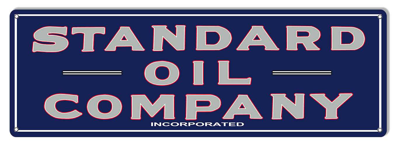 Standard Oil Company Motor Oil 8×24