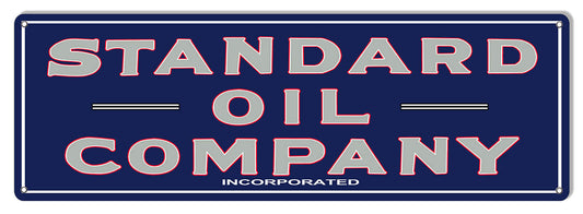 Standard Oil Company Motor Oil Vintage Style Metal Sign 8 × 24