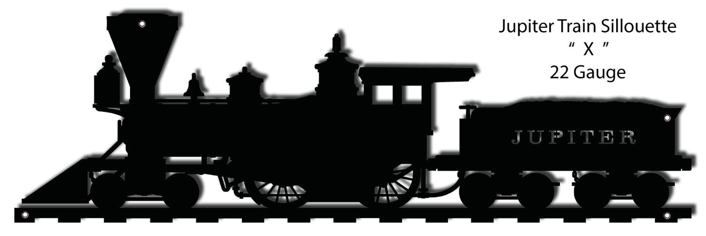 Jupiter Train Silhouette 7×23.5