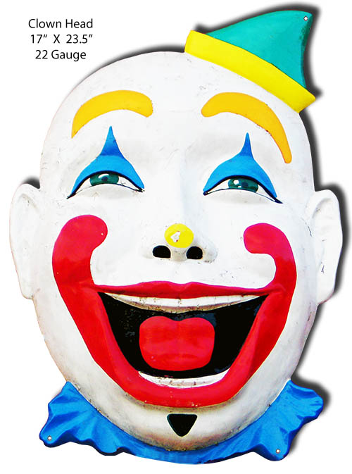 Big Clown Face Of 17×23.5