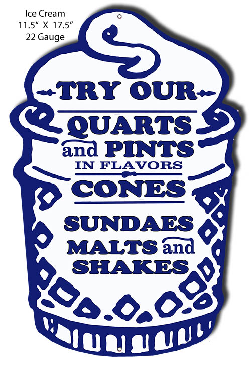 Ice Cream Cones 11.5×17.5