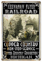 Kewanaw Flyer Railroad 12×18