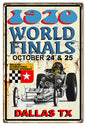 1970 World Finals Motor Speedway 12×18
