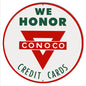 Conoco Credit Cards Moto Oil 14×14