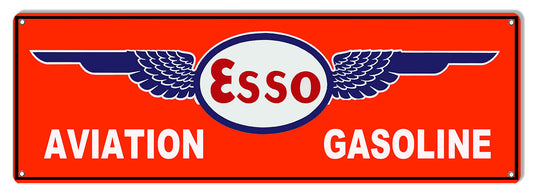 Aviation Gasoline ESSO Motor Oil 8×24