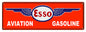 Aviation Gasoline ESSO Motor Oil 8×24