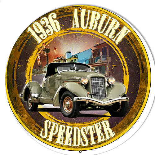 Auburn Speedster 1936 Classic 14x14