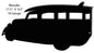 Woodie Silhouette 9.5×17.5