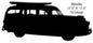 Surfboard Woodie Silhouette 7.5×17.5