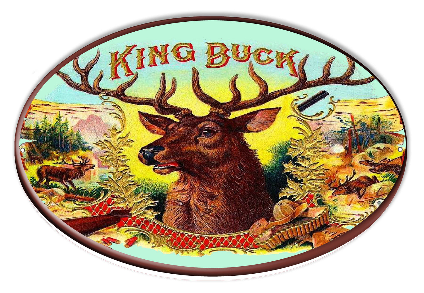 King Buck Cigar 9×14