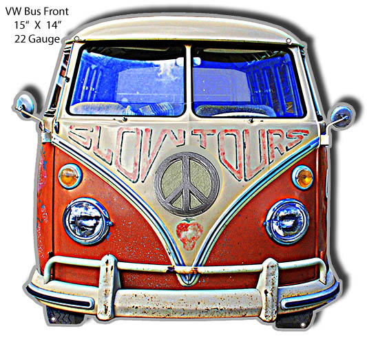 VW Bus Front 14×15