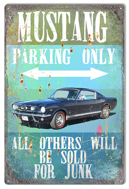 Mustang Parking 12×18