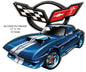 66 Corvette Stingray 14.5×17
