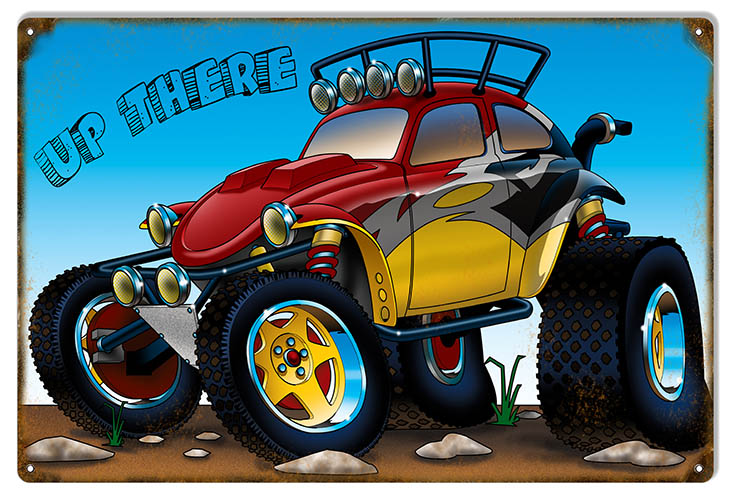 Up There Volkswagen 12×18