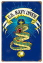 Snake U.S. Navy Divers 12×18
