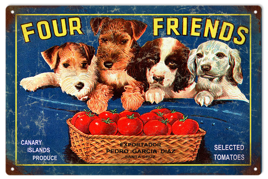 Canary Island Produce Farmers Growers 12x18