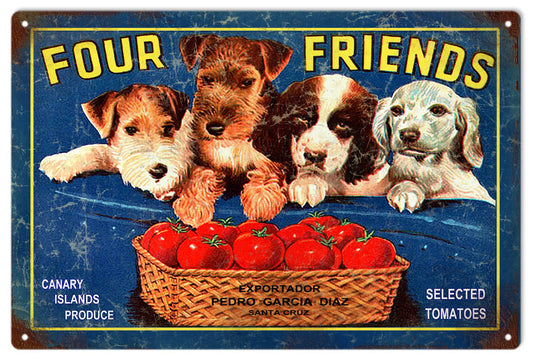 Canary Island Produce Farmers Growers 12x18