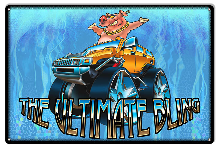 The Ultimate Bling 12×18