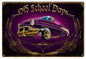 Convertible Old School Days 12×18