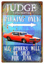 GTO Parking Only 12″x18″
