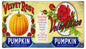 Velvet Rose Pumpkin Label  8×14