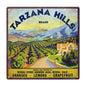 Tarzan Hills Fruit Growers Farmers 12x18