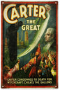 Carter The Great Witchcraft Circus 12x18