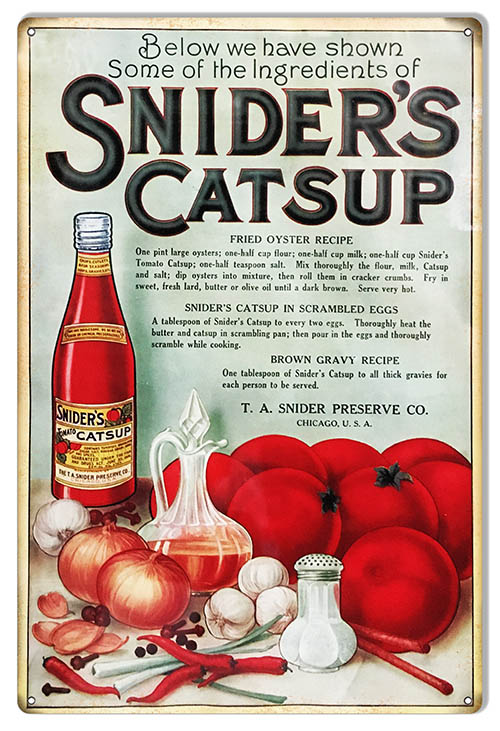 Sniders Catsup Country 12×18