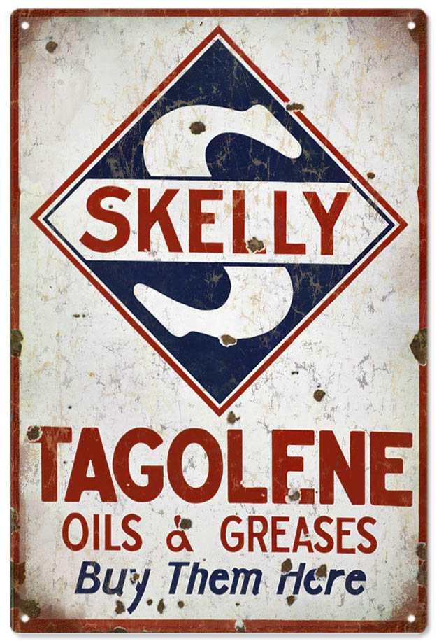 Skelly Tagolene Oils & Greases 12x18
