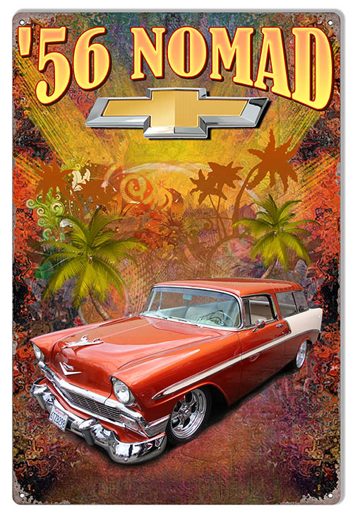 Chevy Nomad 56 12x18